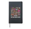 80s Reading Design For Women & 1980s Ideas For Book Lovers Hardcover Journal, Black
