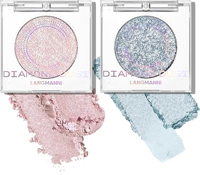 JOLILAB 2Pcs Glitter Eyeshadow