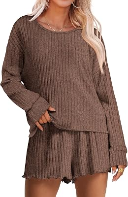 ANRABESS Womens Lounge Pajama Sets