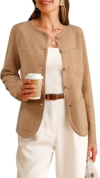 Arach&Cloz Womens Sweater Jacket