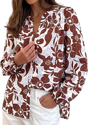 ZENLONR Long Sleeve Button Down Shirts