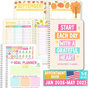 Hourly Appointment Book 2026-2026 Appointment Book Planner, Appt Notebook 2026 Daily/Hourly Planner, Academic Planners 2026-2027 with Hourly, Scheduling Notebook for Business, Home & Salon