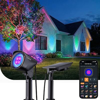 Smart Solar Lights Outdoor Waterproof