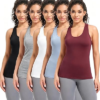 CYPER SUN Women 5 Pack Tank Tops