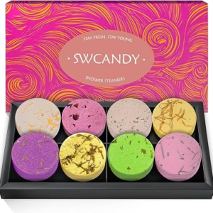 SWCANDY 8Pcs Shower Steamers Aromatherapy