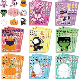 HSHFAMIIY Halloween Party Favors Stickers