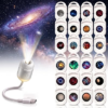 NELIANGIA 2-in-1 Galaxy Projector Night Light