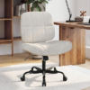 BV BONNE VIE Armless Criss Cross Office Chair