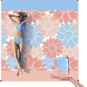 WIWIGO Beach Blanket Sandproof