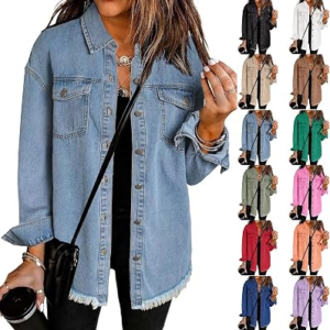 AYZIEMEZM Jean Jacket