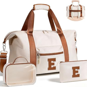 YOOLIFE Initial Duffle Bag