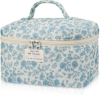 EDELEFAS Floral Makeup Bag