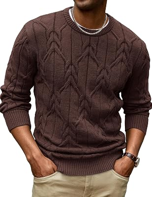 GRACYOGA Mens Pullover Sweater