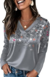 OFEEFAN Womens Satin Blouses