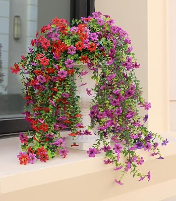 OBMNOR Hanging Flowers