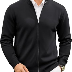 COOFANDY Men’s Full Zip Cardigan Sweaters