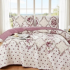 WHWODIDE Boho Floral Quilt Set