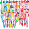 BESARME 30 Pcs Multicolor Pen in One, Fun Pen Cute Pens Ballpoint Pens Bulk | Back to School Supplies Bulk classroom Birthday Gifts Party Favors Goodie Bag Stuffers Classroom Prizes
