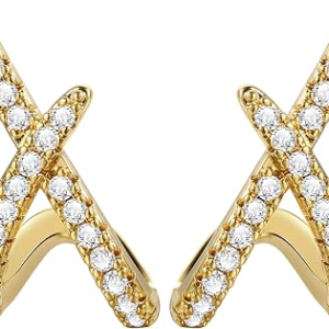 14K Gold Stud Earrings for Women