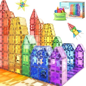 COODOO Magnetic Tiles Kids Toys
