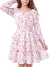 HOZIY Long Sleeve Floral Dresses