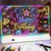HONESORN 16” LED Drawing Board for Kids
