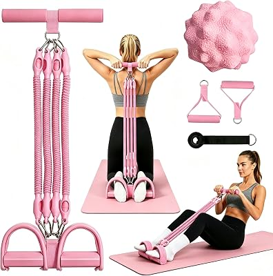 CDUYEH Resistance Band with Handle 100Lbs