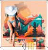 Beach Blanket Waterproof Sandproof Extra Large