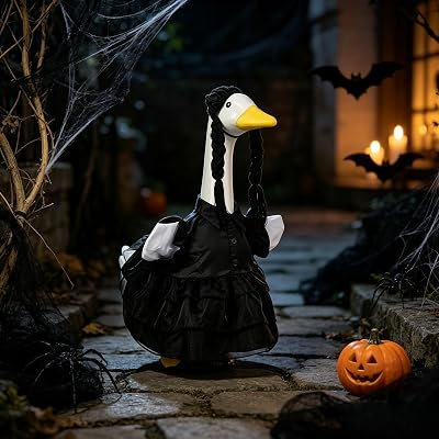 NELIANGIA Halloween Porch Goose Outfit