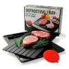 Extra-Thick 6mm Defrosting Tray for Frozen Meat, Fish & Poultry