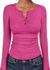 ANRABESS Womens Long Sleeve Shirts