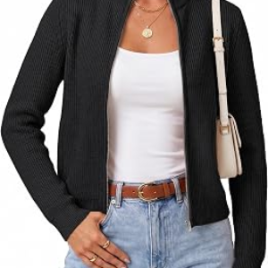 Arach&Cloz Womens Cardigan Sweaters