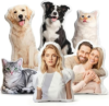 Customize Pet Throw Pillows