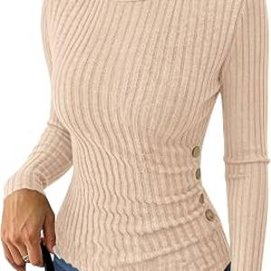 ZENLONR Dressy Casual Tops