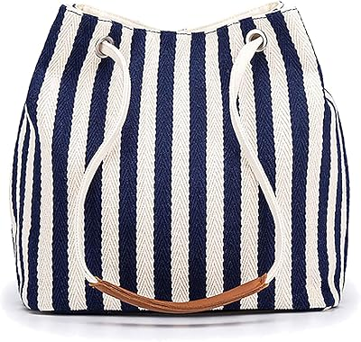 BYDENWELY Womens Canvas Summer Tote Bag