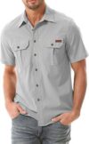 ZYVRENIX Short Sleeve Button Down Shirts