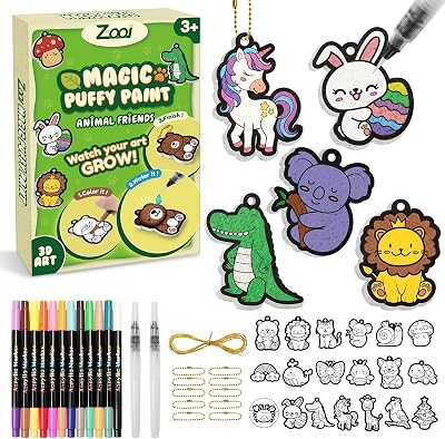 ZOOI Magic Puffs Paint 3D Art Crafts Kit