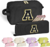 YOOLIFE Initial Travel Makeup Bag Cosmetic Bag – Teen Girl Gifts Trendy Stuff Friend Birthday Gifts for Women Teen Girl Kids