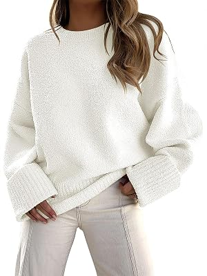 ANRABESS Women Oversized Knit Sweaters