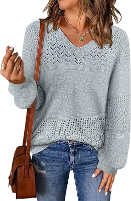 MIXSHE Womens Knit Sweaters