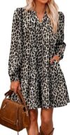 OFEEFAN Long Sleeve Dresses