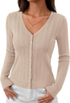 MASCOMODA Long Sleeve Cardigan
