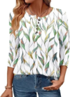GKBK Womens 3/4 Sleeve Tops