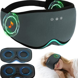 LC-DOLIDA Sleep Mask with Sleep Headphones