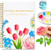 CREAZIC Floral Watercolor Workbook for Beginners