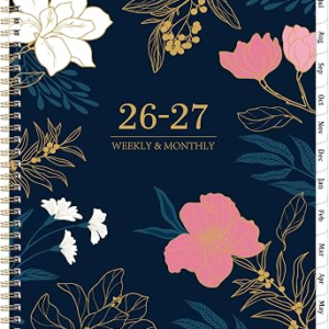 Planner 2026-2027 – Academic Planner 2026-2027 Weekly and Monthly, 8.5″ x 11″, July 2026 – June 2027, Calendar Planner Spiral Bound with 12 Monthly Tabs