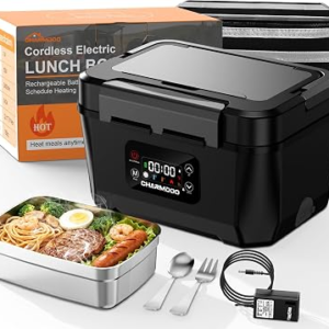 CHARMDOO Cordless Electric Lunch Box