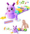 GoGonova Musical Caterpillar Baby Toy, Sensory Development Toy 0-12 Months