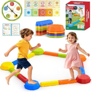 YINZZIXIXY 15 Pack Balance Beams Stepping Stones