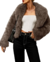 TANKANEO Faux Fur Jacket